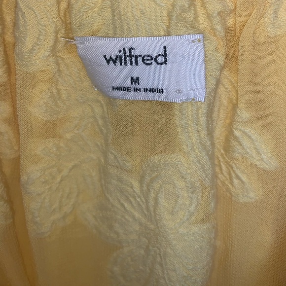 Aritzia Wilfred Promener Yellow Floral - Picture 3 of 4